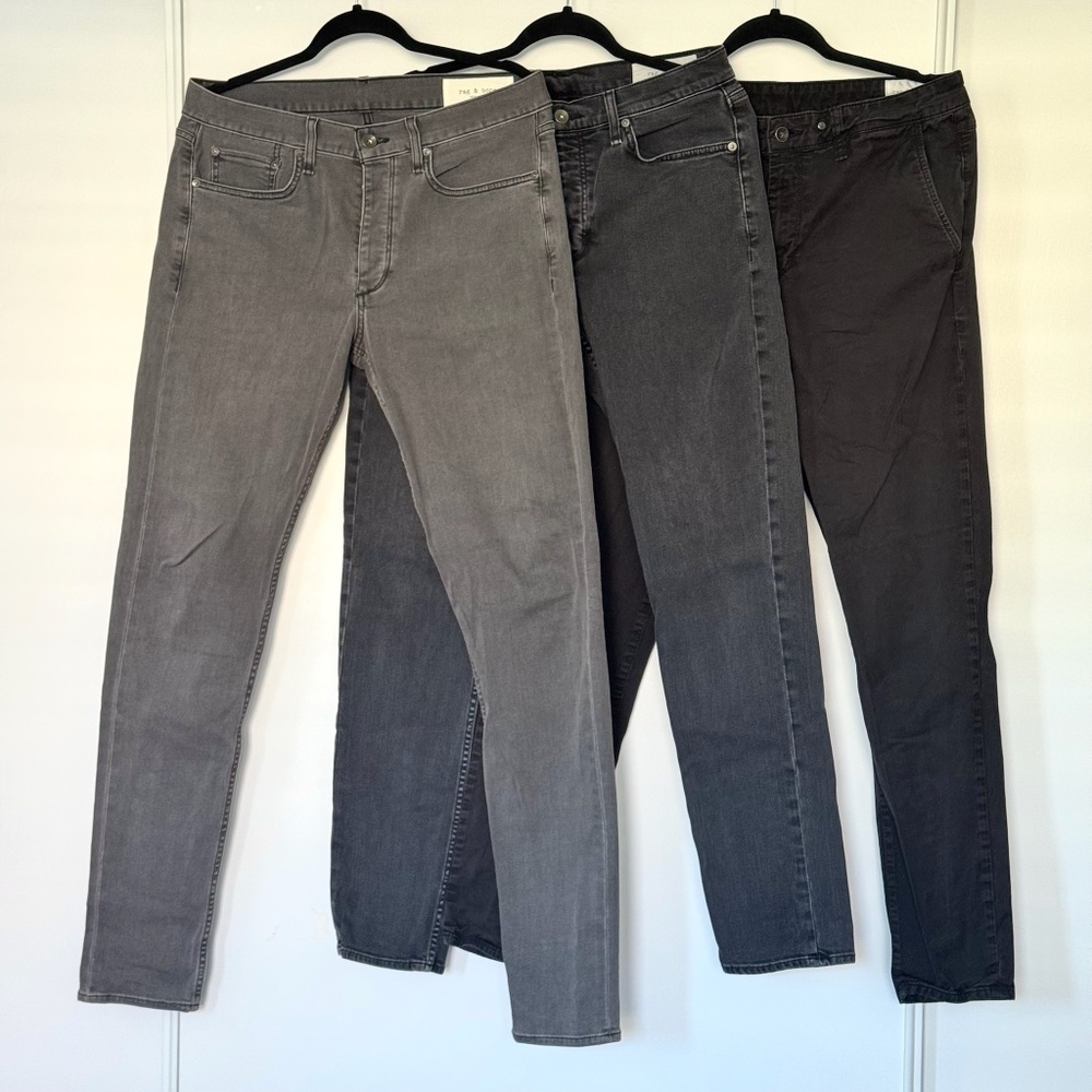 $585+ Value Rag & Bone Men Jeans Size 33 Slim Fit